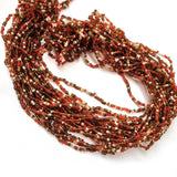 10 Strings (each 32 inches Long) Sale Glass Mix Seed beads