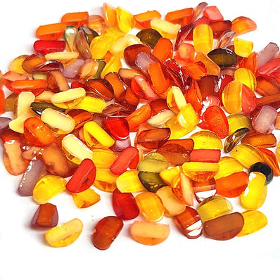 300 Pcs Fine quality Mix Acrylic stone for jewelry and art crafts in size about 7x9mm