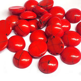 25 Pcs Red color Resin Stone for jewelry and art crafts without hole Imitation Taiwan Acrylic Rhinestone Cabochons