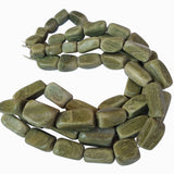 Serpentine Stone Beads Natural, Sold Per Line 14 inches long, Approx 22~24 Beads.