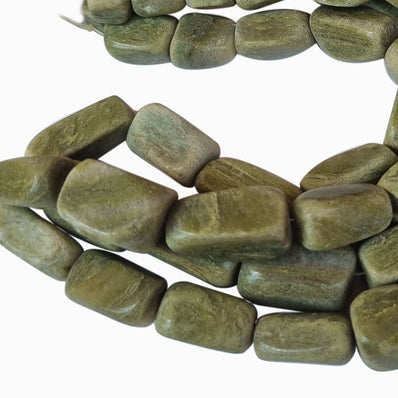 Serpentine Stone Beads Natural, Sold Per Line 14 inches long, Approx 22~24 Beads.