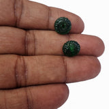 50 pcs pkg. Resin Rhinestone beads for jewelry making