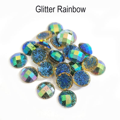 500 Pcs pack Round Acrylic stone for adornment Size mentioned on image