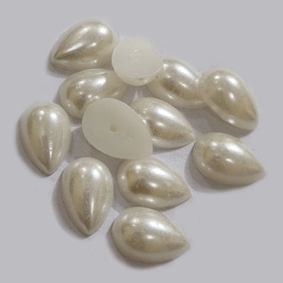 200 Pcs Pack Imitation Acrylic Pearl Cabochons Stone for making jewellery and Crafts work