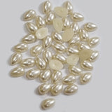 500 Pcs Pack 5x4mm, Flatback,without hole, Acrylic Rhinstone (cabochons) Pearl, Hot fix by adhesive