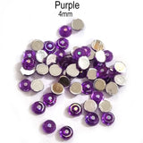 500 Pcs pack Round Acrylic stone for adornment Size mentioned on image