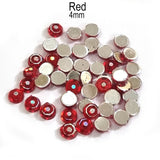 500 Pcs pack Round Acrylic stone for adornment Size mentioned on image