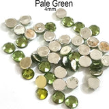 500 Pcs pack Round Acrylic stone for adornment Size mentioned on image