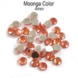 500 Pcs pack Round Acrylic stone for adornment Size mentioned on image