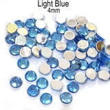 500 Pcs pack Round Acrylic stone for adornment Size mentioned on image