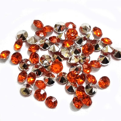 5MM SIZE, 500 PCS, ACRYLIC RHINESTONES FOR JEWELRY, CRAFTS AND NAIL ART WORK