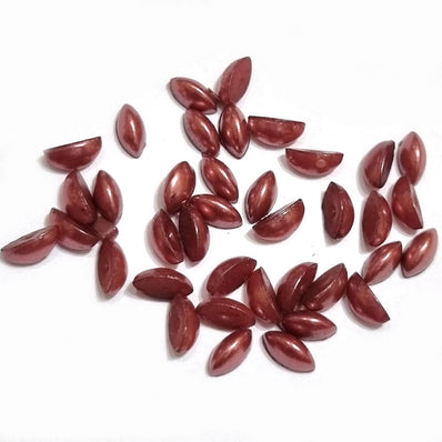 500 PCS PACK IMITATION ACRYLIC PEARL CABOCHONS STONE FOR MAKING JEWELLERY AND CRAFTS WORK