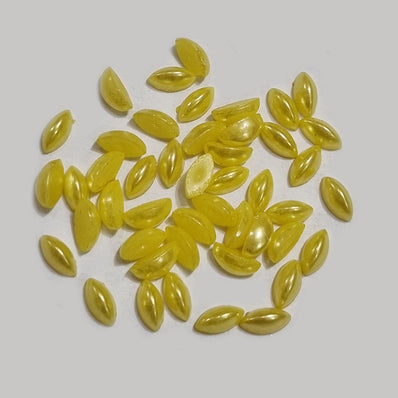 500 PCS PACK IMITATION ACRYLIC PEARL CABOCHONS STONE FOR MAKING JEWELLERY AND CRAFTS WORK