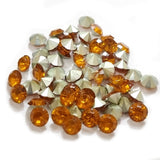 1440 Pcs Pkg. Point Back CHATONS, Resin stone RHINESTONE, SIZE about 4mm