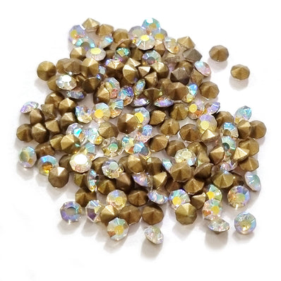 1440 Pcs Pkg. Point Back CHATONS, Resin stone RHINESTONE, SIZE ss11
