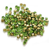 1440 PCS PKG. POINT BACK CHATONS, RESIN STONE RHINESTONE size about 2mm
