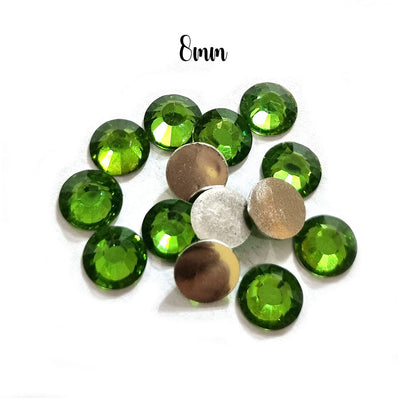 500 Pcs pack Round Acrylic stone for adornment Size mentioned on image