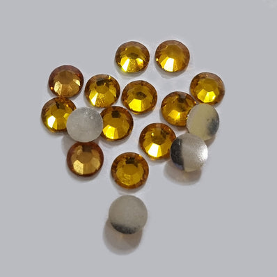 1000 PCS PACK ROUND ACRYLIC STONE FOR ADORNMENT SIZE 6mm