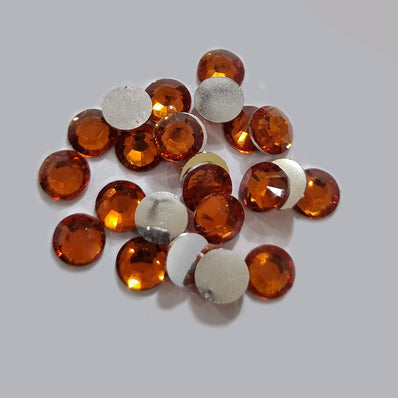 1000 PCS PACK ROUND ACRYLIC STONE FOR ADORNMENT SIZE 6mm