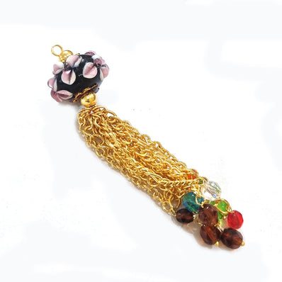 5Pcs Pkg. Long beaded Tussle Sale