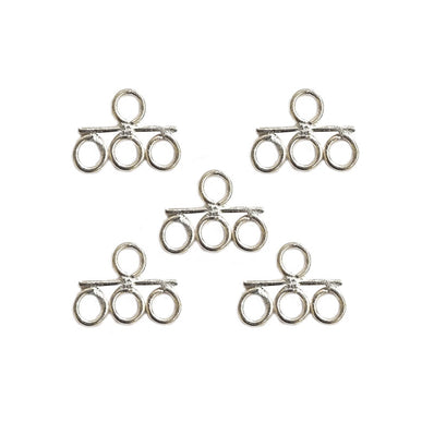 20pcs Pkg. 3 Loops connector findings for jewelry making