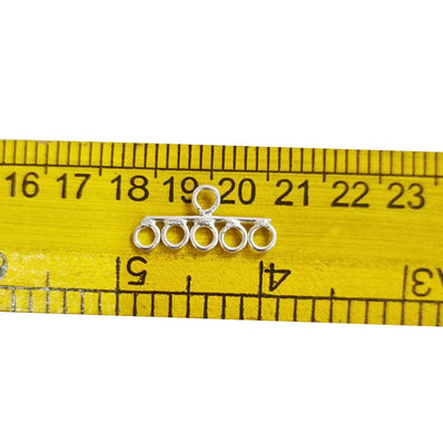 10pcs Pkg. 5 Loops connector findings for jewelry making