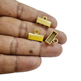 10PCS PKG. 3 HOLE CONNECTOR BAR Gold PLATED