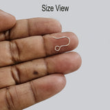 100pcs(50Pairs) Small Size Earring hook for earring making raw materials