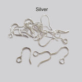 100pcs(50Pairs) Small Size Earring hook for earring making raw materials