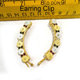 Fancy Ear clip Gold plated Per Pair 2 Style available