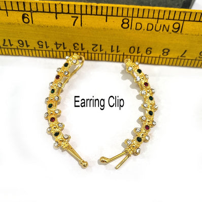 Fancy Ear clip Gold plated Per Pair 2 Style available