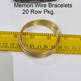 20 row Memory wire Sale Lot