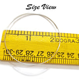 20 Row, Single cutting Gold plated Memory Wire for bracelet making in size about 55mm (also Scald Sized)