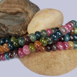 Natural Gemstone Agate Semi Precious Beads Rondelle Disc  8x5mm Size Approximately 70~72 Beads in String