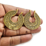 3 pairs Earring Making chand bali gold