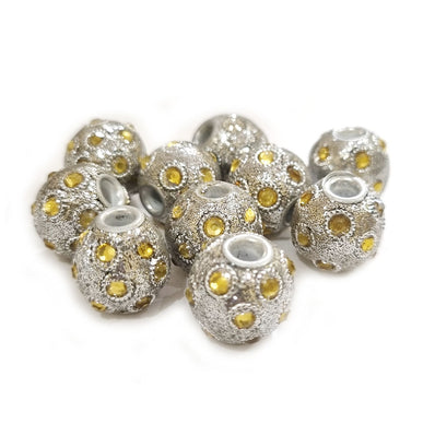 10 pcs Kashmiri beads