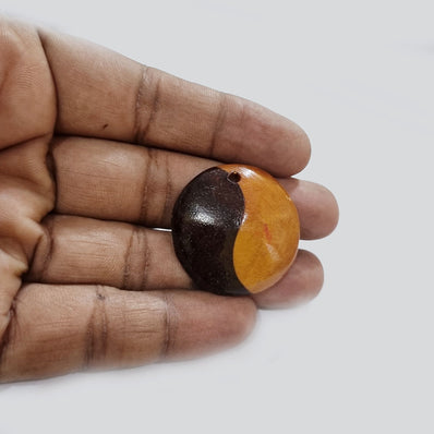 5pcs wooden handmade pendants