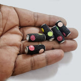 10pcs Kashmir beads tube shape