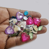 200pcs pkg. Mix acrylic rhinestone