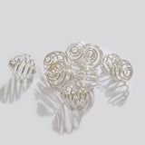 10pcs wire cage beads