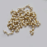 1 meter cutting pearl beaded chain