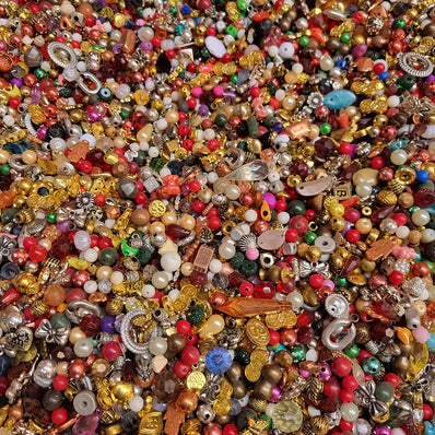 500 Grams Pack, Acrylic Colorful Mix Crafts Beads