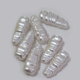 20 PIECES PACK'SIZE APPROX 18 MM' COTON ACRYLIC BAROQUE PEARLS