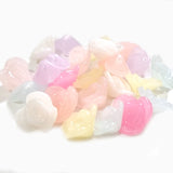 15 PIECES PACK' APPROX 14 MM FANCY ACRYLIC BEADS
