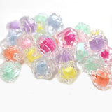 20 PIECES PACK' APPROX 10-11 MM FANCY ACRYLIC BEADS