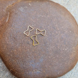 40 PIECES PACK GOLD POLISHED' 10 MM APPROX SIZE