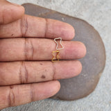 40 PIECES PACK GOLD POLISHED' 10 MM APPROX SIZE