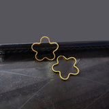 20 PIECES PACK  GOLD POLISHED' 18 MM APPROX SIZE