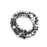 1 line Hematite Gemstone Loose Bead Star Beads DIY Jewelry Bracelet Making Accessories 6mm