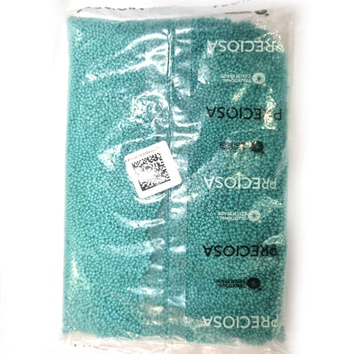 Preciosa Czech Glass Seed Beads 11/0 Size (2mm) Sold Per pack of 20 Grams, Teal Opaque Color